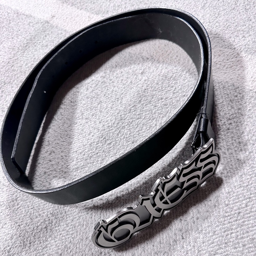 Guess leather belt (black)
